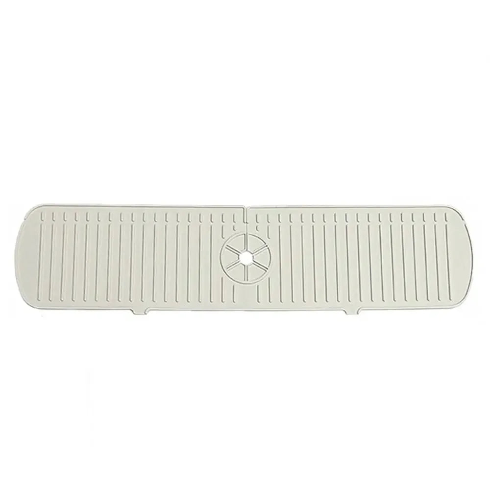 The Jixvi™ Sink Splash Guard (Self-Draining Mat)