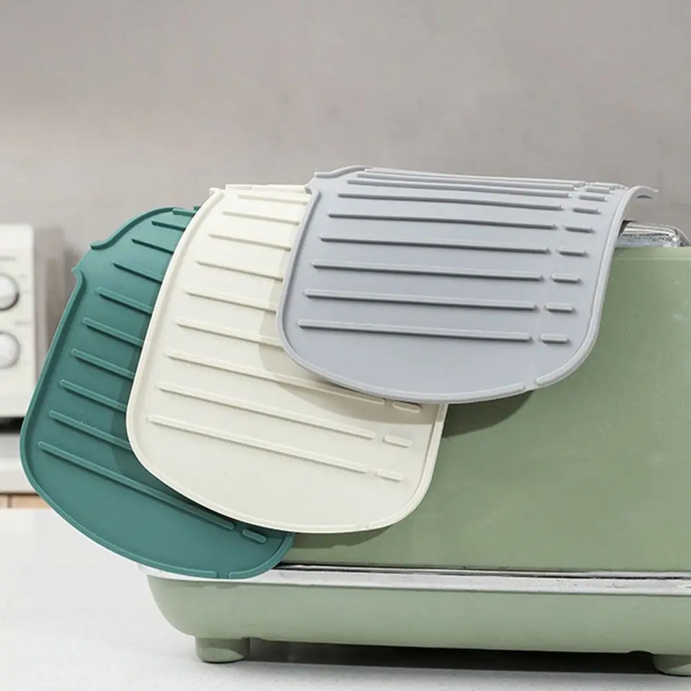 The Jixvi™ Sink Splash Guard (Self-Draining Mat)